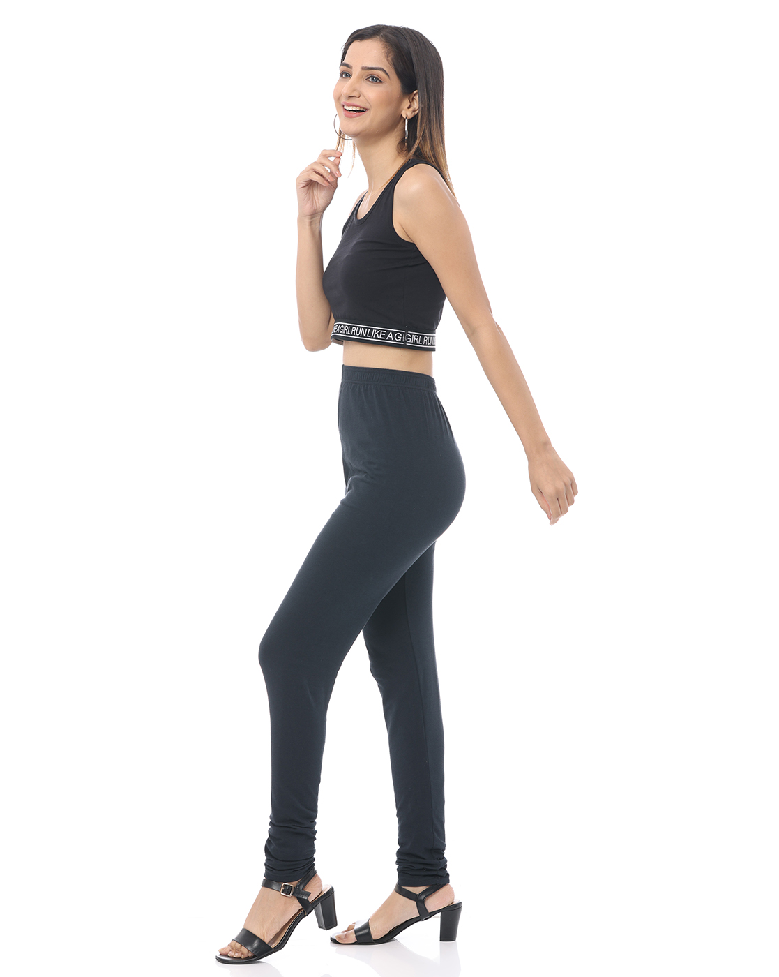 Shally Creations Slim Fit Ladies Sapphire Cotton Legging, Size: Free Size  at Rs 120 in Ghaziabad