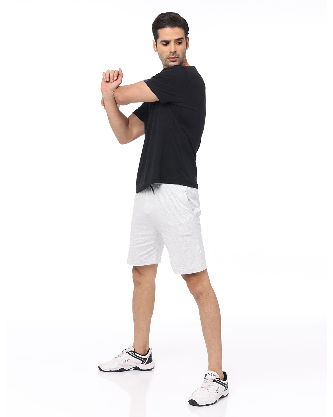 Monogram Crepe Shorts - Men - Ready-to-Wear