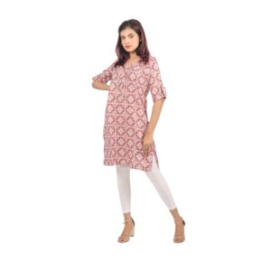 Women's Kurta and Leggings Top and Bottom Set